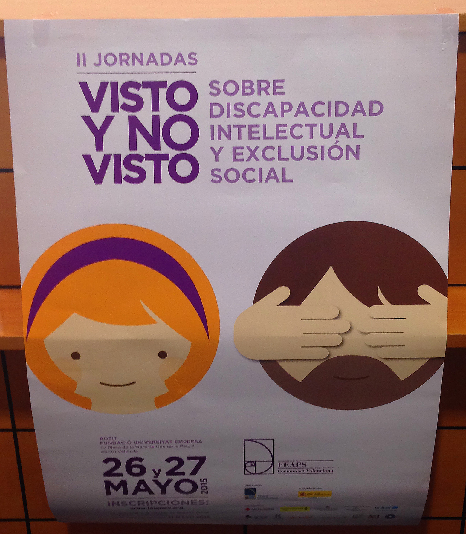 Participación en las Jornadas «Visto y No Visto»