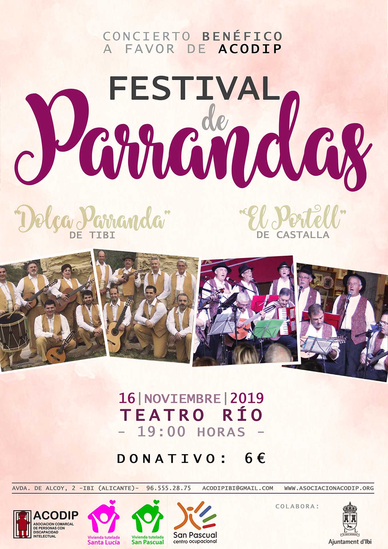 Festival de Parrandas – 16 noviembre 2019