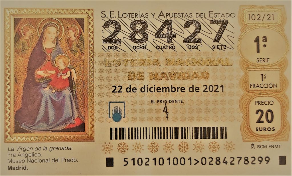 LOTERÍA DE NAVIDAD 2021