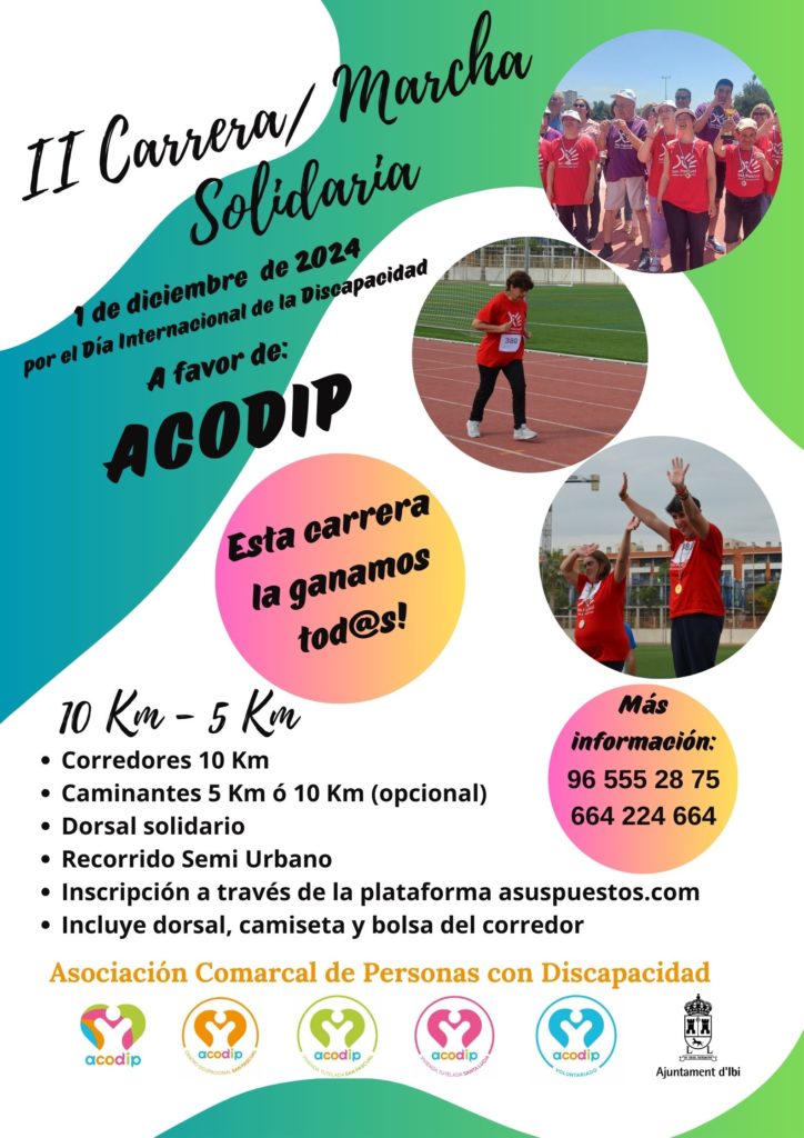 II Carrera Solidaria a favor de ACODIP