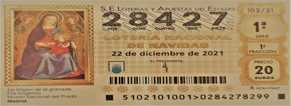 LOTERÍA DE NAVIDAD 2021